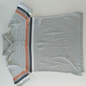 3/$15 Gap Factory Men's Striped Polo Short Sleeve Tee